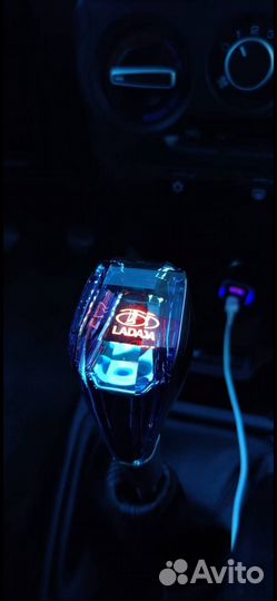 Хрустальная Ручка кпп в стиле BMW на ваз