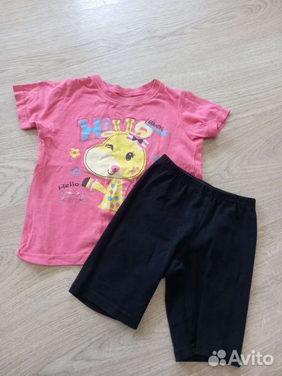 Вещи пакетом на девочку 98-104