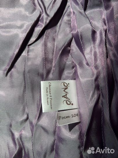 Новая пуховик куртка для девочки на пуху 104