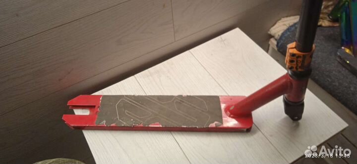 Трюковой самокат на запчасти