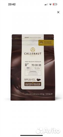 Шоколад callebaut