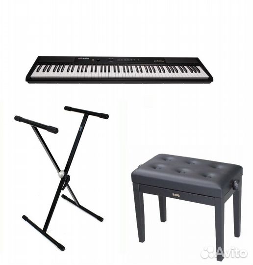 Комплект Artesia Performer Black + tempo Turris 15