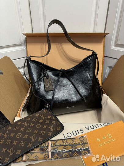 Сумка Louis Vuitton Carry All Dark MM