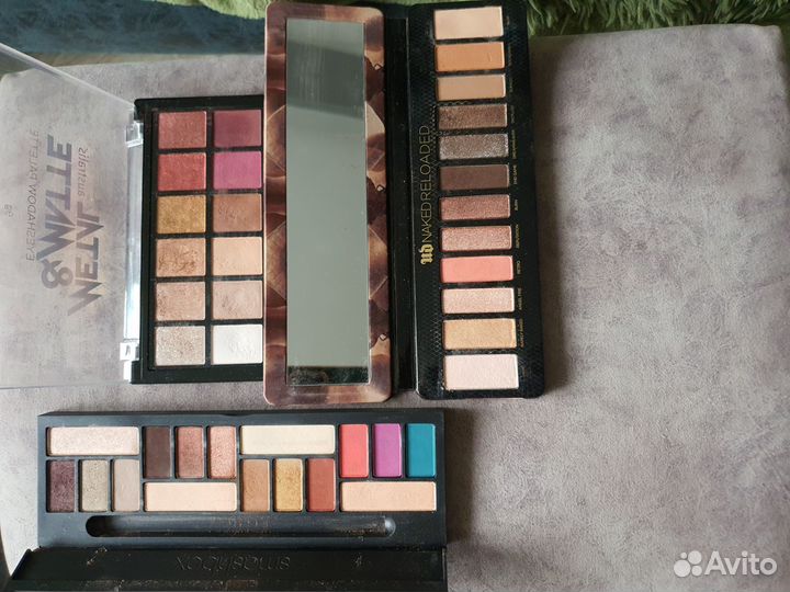 Tom ford, Urban decay, Smashbox тени