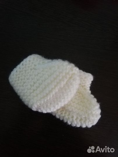 Носочки детские вязаные