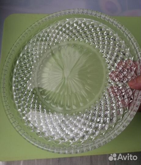 Ваза для фруктов хрусталь