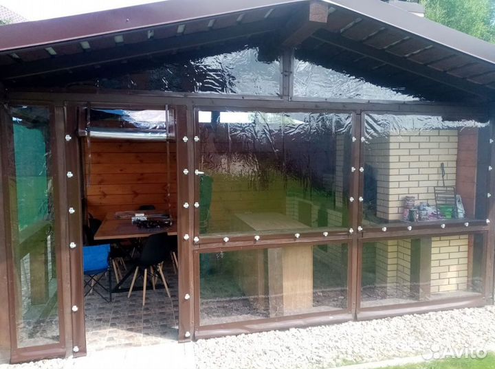 Мягкие окна на веранду