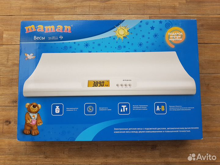 Детские электронные весы Maman sbbc212