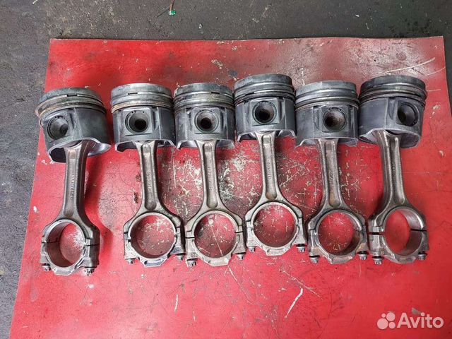 Поршень с шатуном для MAN L2000 468/1302