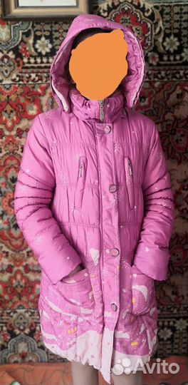 Куртка зимняя для девочки 146 - 152 бу