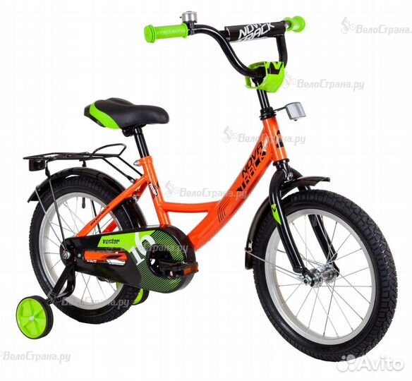 Детский велосипед Novatrack Vector 16