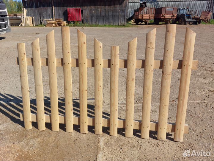 Доска забора строганая