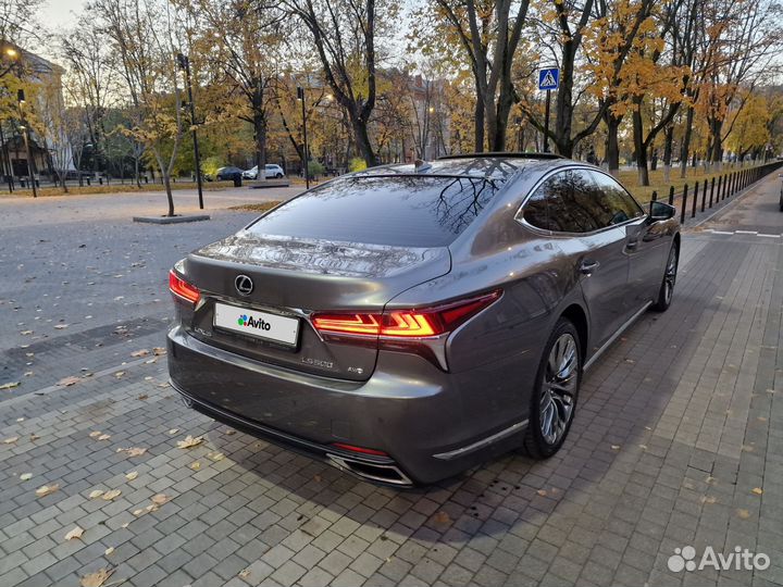 Lexus LS 3.5 AT, 2018, 68 000 км