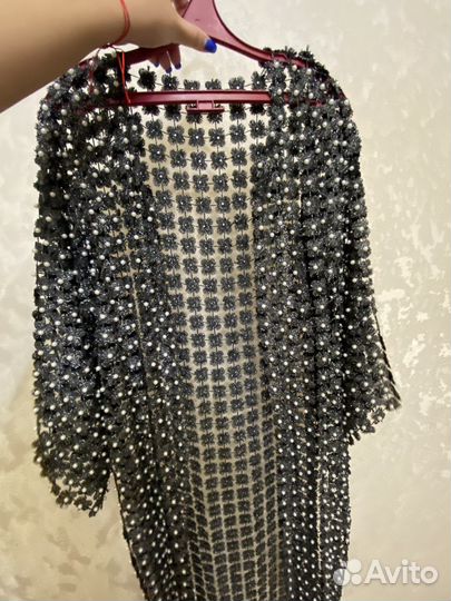 Накидка из бисера