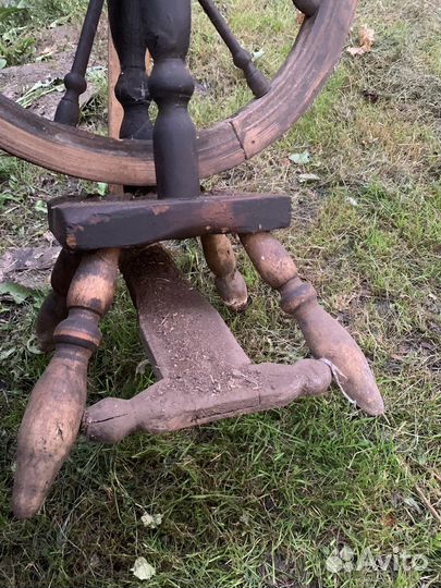 Прялка деревянная старинная