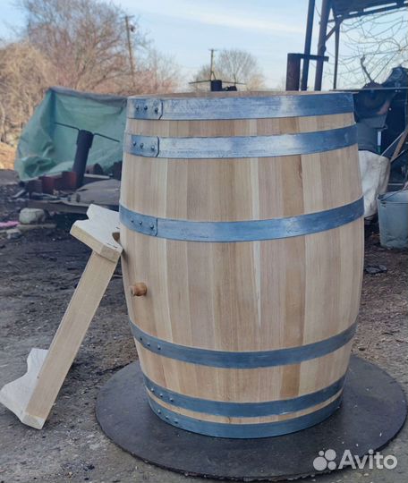 Дубовая бочка 150л из кавказского дуба