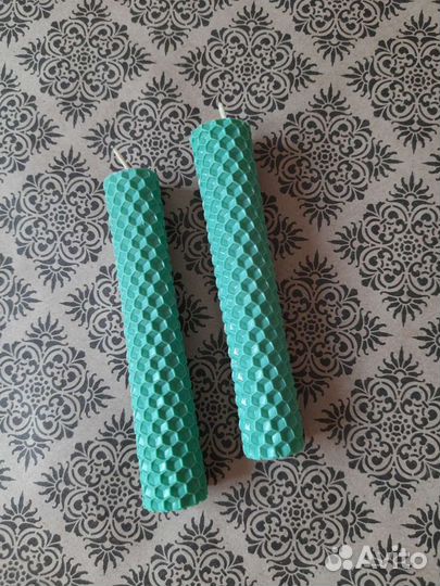 Свечи цветные восковые