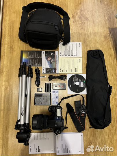 Фотоаппарат sony alpha SLT-A77L + объектив 18-135