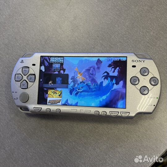 Sony PSP 3008 32гб 40 игр прошита