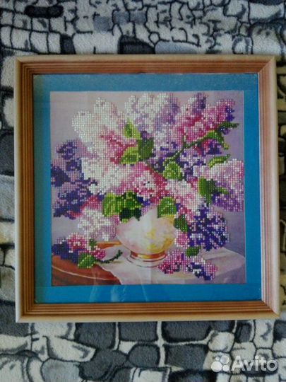 Алмазная вышивка цветы