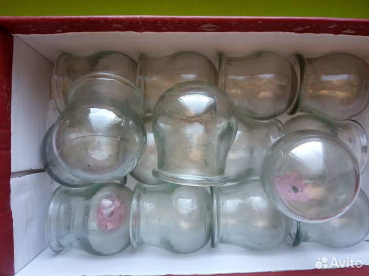 Банки медицинские стеклянные