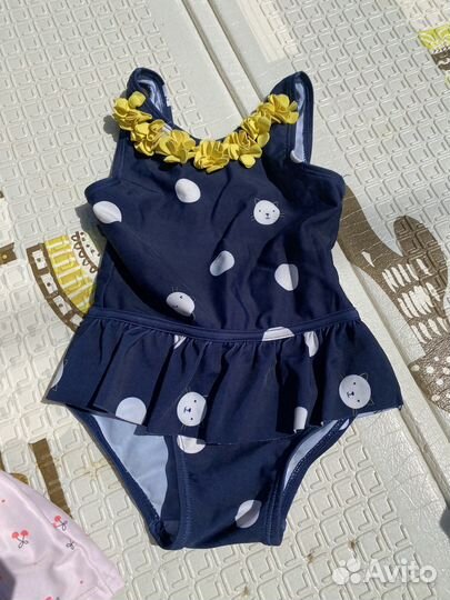 Купальники для девочки 74 80 86