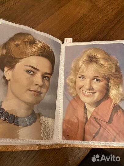 Коллекция открыток советских актеров: 1960/70 г.г