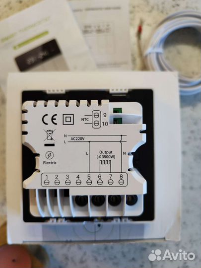 Умный терморегулятор для пола xiaomi