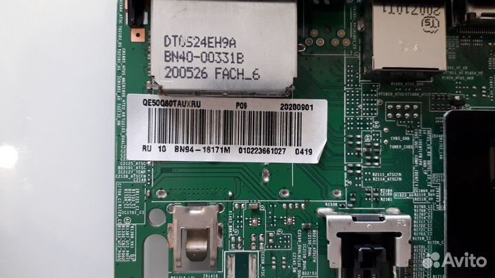 Разбор Samsung qe50q80tau