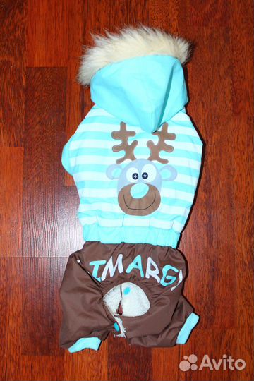 Новый демисезонные костюм для собак (мальчиков)