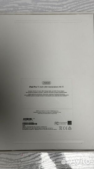 iPad Pro 11 (2022) 256 gb (как новый)