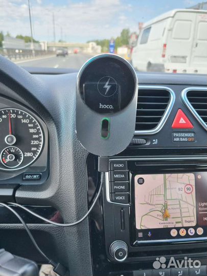 Hoco CA91 беспроводная автомобильная зарядка