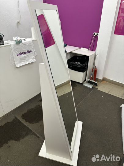 Зеркало напольное в полный рост для пвз и дома