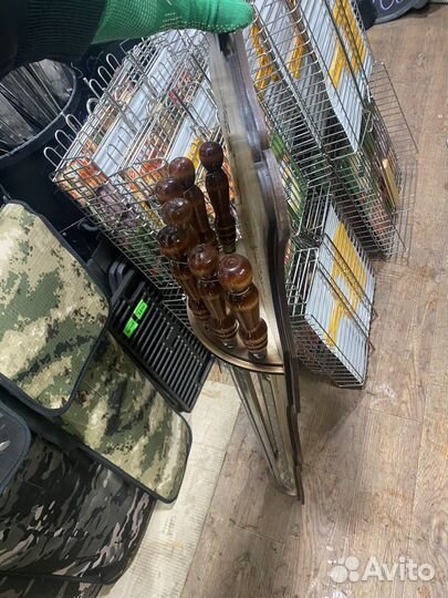 Подарочный щит с шампурами и ножом