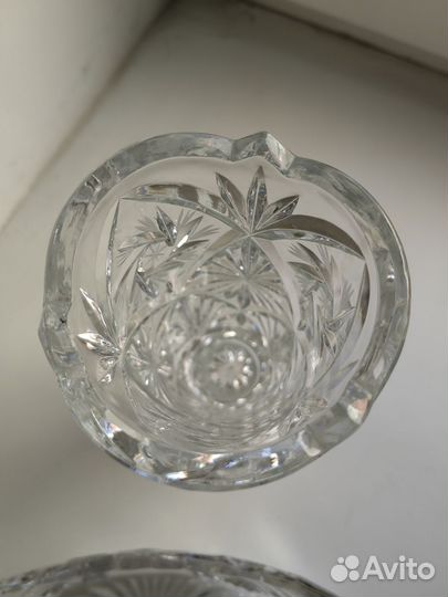 Салатник и ваза хрусталь СССР