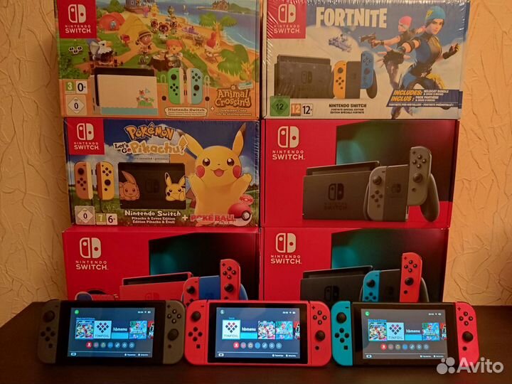 Nintendo Switch Oled / Switch/ Lite прошитая +игры