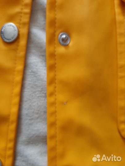 Плащ дождевик детский зара на рост 116