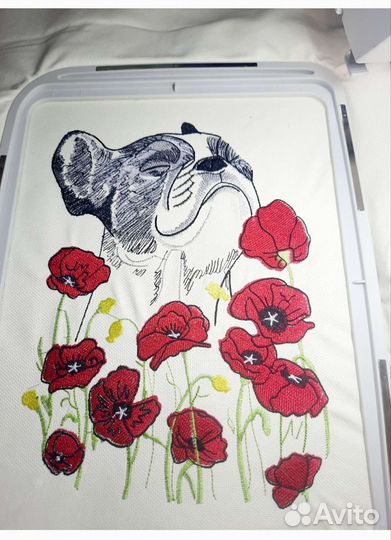 Машинная вышивка на заказ