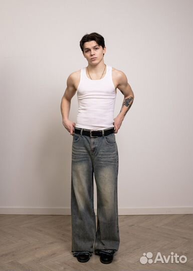 Джинсы широкие jaded london type