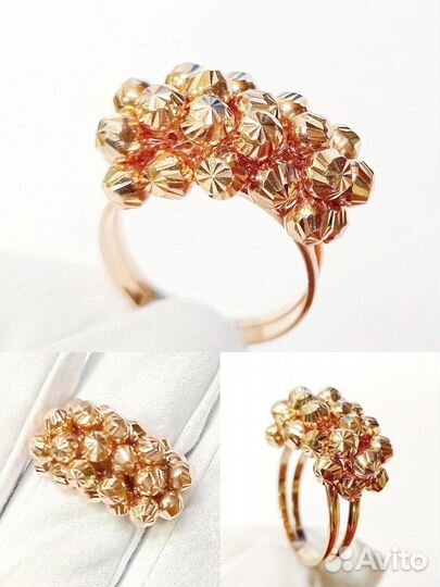 Золотое кольцо женское