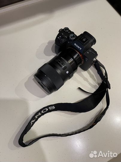 Зеркальный фотоаппарат sony alpha7 III