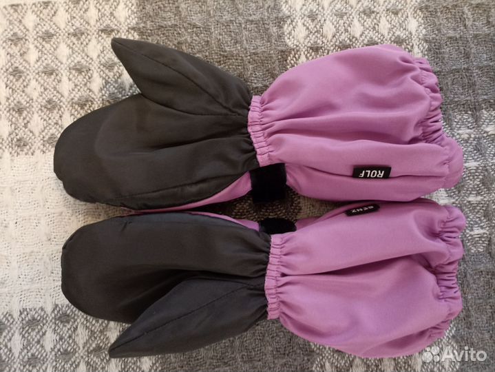 Варежки краги детские