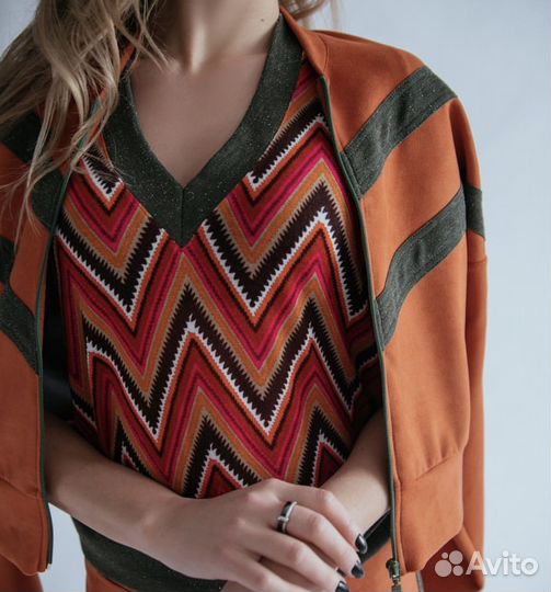 Костюм тройка на трикотаже