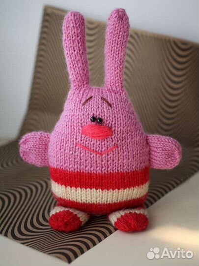 Вязаный Зайка ручная работа