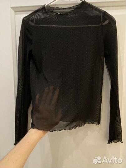 Кофта сетка Zara
