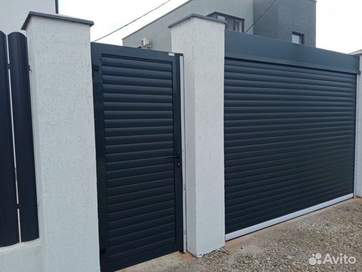 Калитка алюминевая