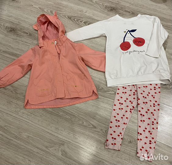 Вещи на девочку 92-98 h&m