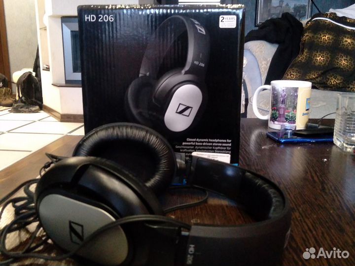Студийные наушники Sennheiser HD 206