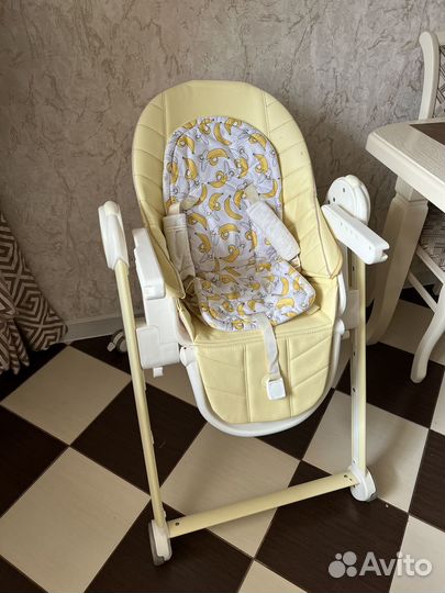 Стульчик для кормления happy baby berny