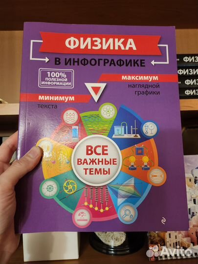 2 книги: физика в инфографике, схемах и таблице